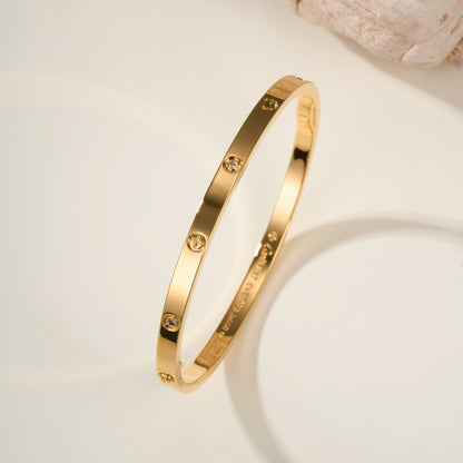 [Eterna Jewels]LOVE BRACELET 3.65MM 6 DIAMONDS