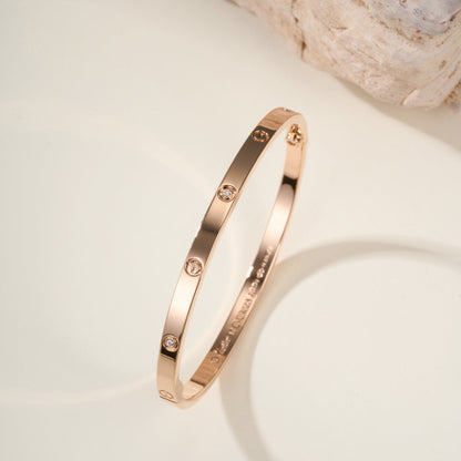 [Eterna Jewels]LOVE BRACELET 3.65MM 6 DIAMONDS