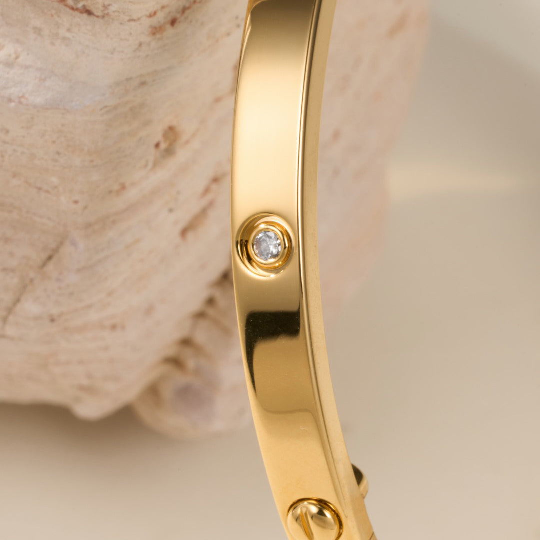 [Eterna Jewels]LOVE BRACELET 3.65MM 6 DIAMONDS