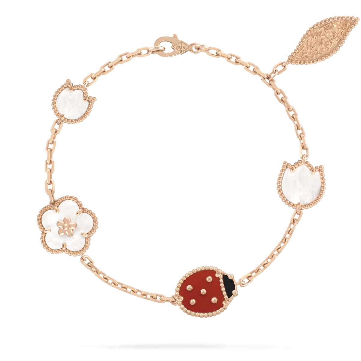 [Eterna Jewels]ラッキー スプリング 5モチーフ ブレスレット