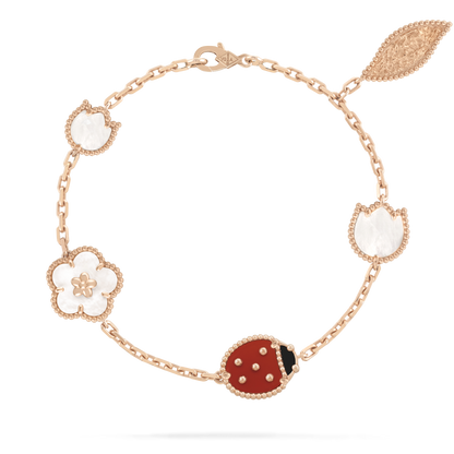 [Eterna Jewels]ラッキー スプリング 5モチーフ ブレスレット