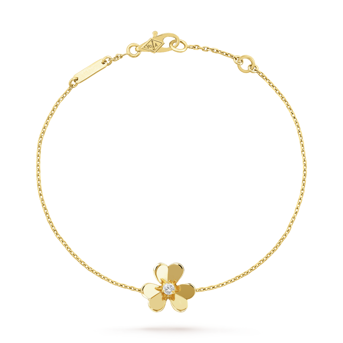 [Eterna Jewels]ARMBAND FRIVOLE GOLD BLUME ROSA MALACHIT