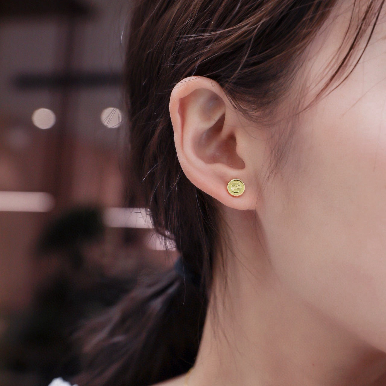 [Eterna Jewels]LOVE EARRINGS 7.2MM