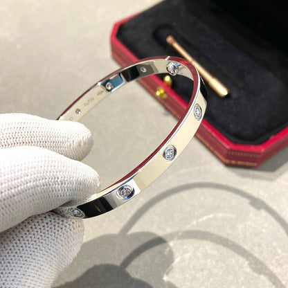 [Eterna Jewels]LOVE BRACELET 6.1MM 10 DIAMONDS