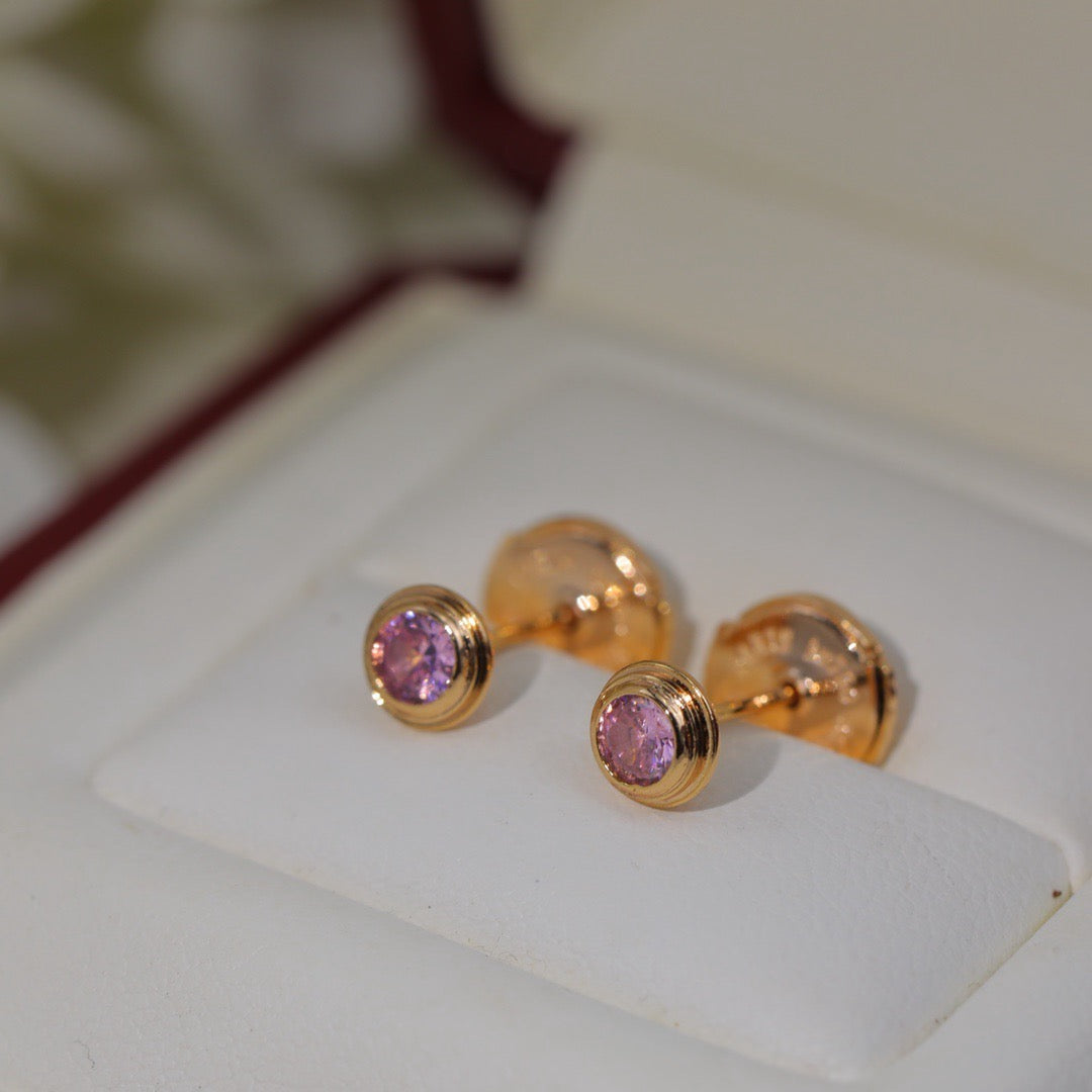 [Eterna Jewels]DAMOUR PING DIAMOND EARRINGS