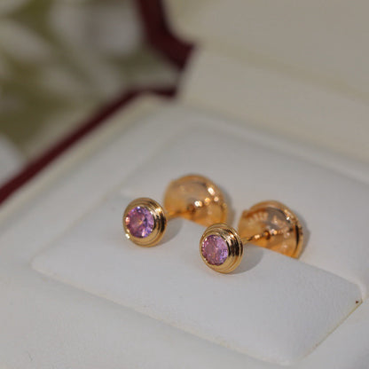 [Eterna Jewels]DAMOUR PING DIAMOND EARRINGS