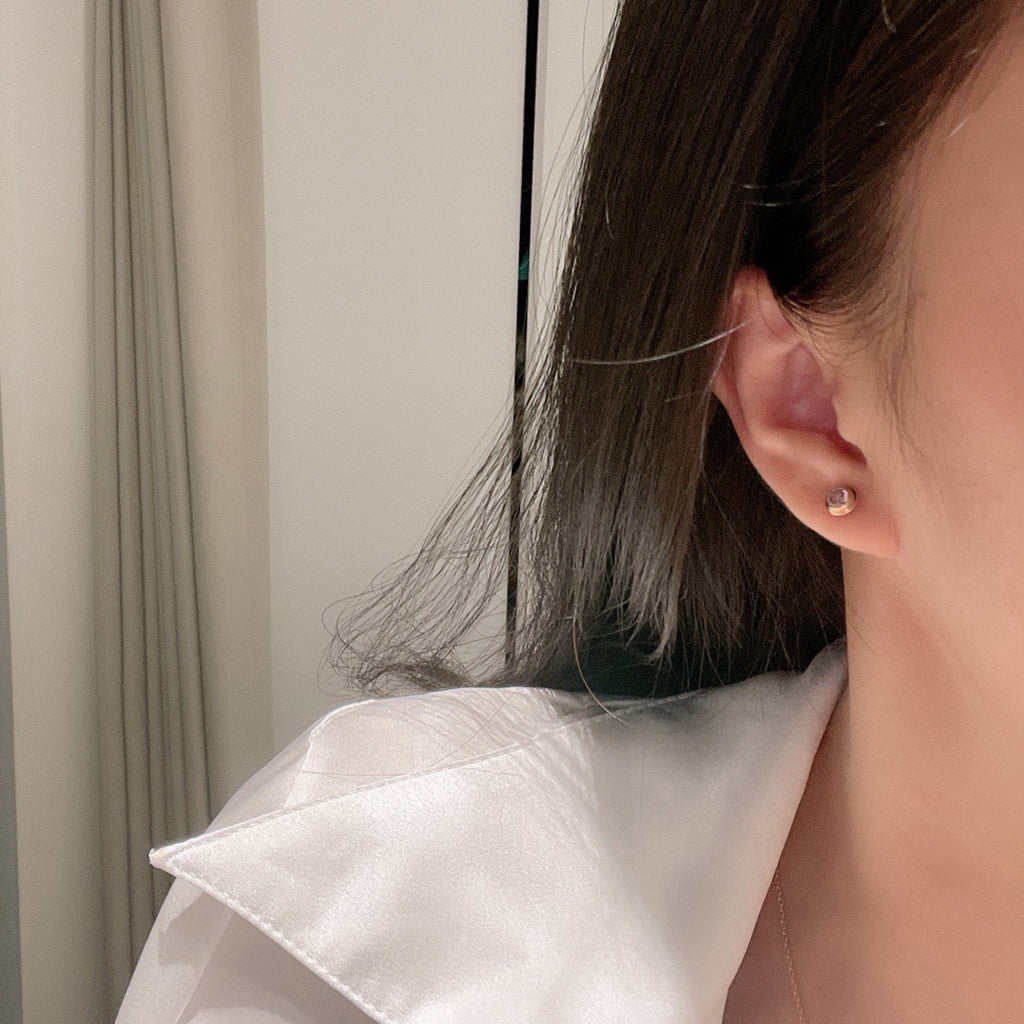 [Eterna Jewels]DAMOUR PING DIAMOND EARRINGS