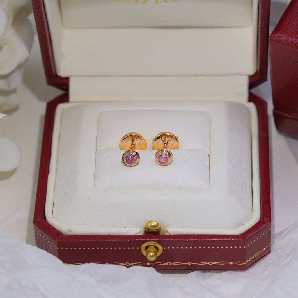 [Eterna Jewels]DAMOUR PING DIAMOND EARRINGS