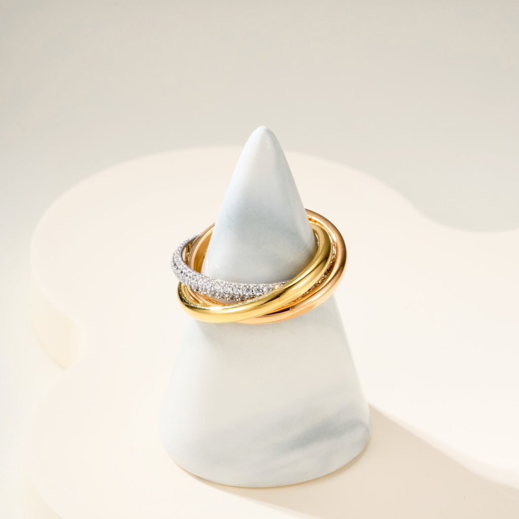 [Eterna Jewels]TRINITY 2.5MM RING COLLECTION