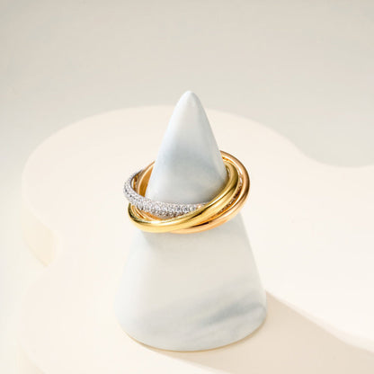 [Eterna Jewels]TRINITY 2.5MM RING COLLECTION