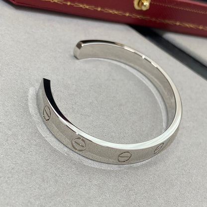 [Eterna Jewels]LOVE BRACELET 6.1MM 1 DIAMOND OPEN CUFF