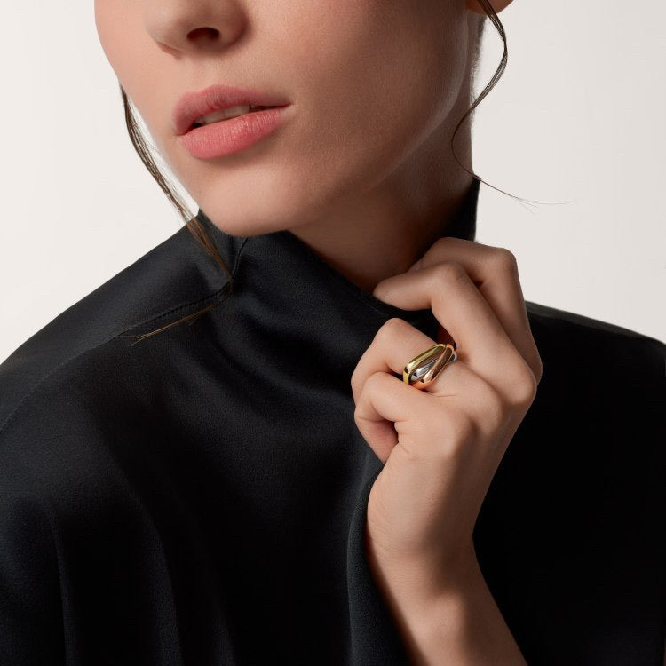 [Eterna Jewels]TRINITY 3.5MM CUSHION RING COLLECTION