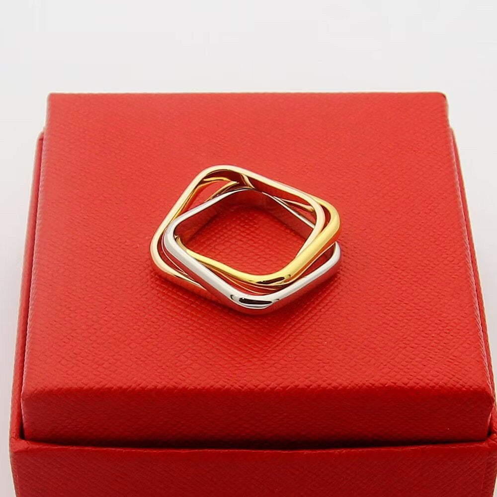 [Eterna Jewels]TRINITY 3.5MM CUSHION RING COLLECTION