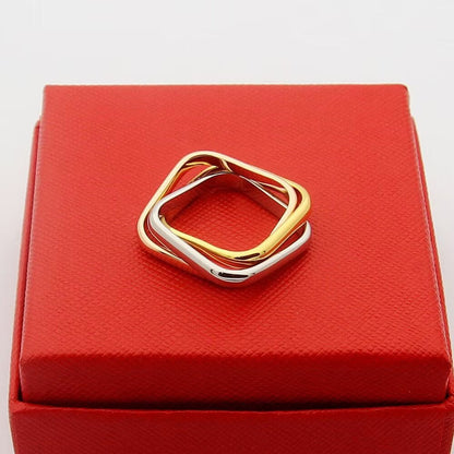[Eterna Jewels]TRINITY 3.5MM CUSHION RING COLLECTION