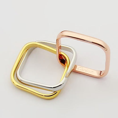 [Eterna Jewels]TRINITY 3.5MM CUSHION RING COLLECTION