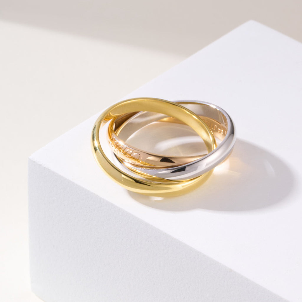 [Eterna Jewels]TRINITY 2.5MM RING COLLECTION