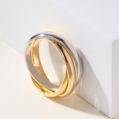 [Eterna Jewels]TRINITY 3.2MM RING COLLECTION
