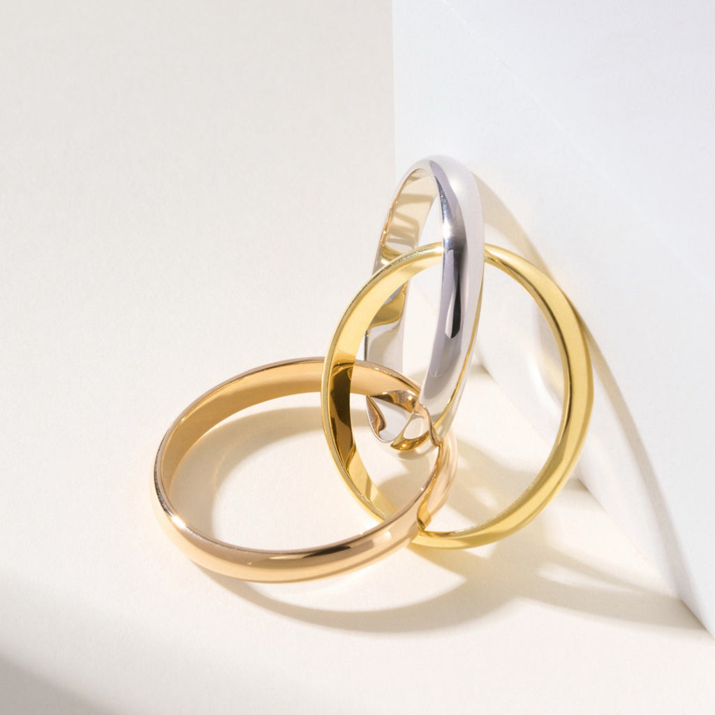 [Eterna Jewels]TRINITY 2.5MM RING COLLECTION