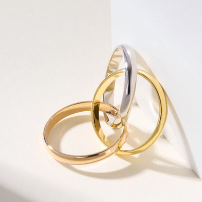 [Eterna Jewels]TRINITY 2.5MM RING COLLECTION