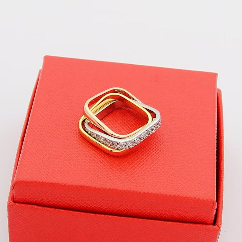 [Eterna Jewels]TRINITY 3.5MM CUSHION RING COLLECTION