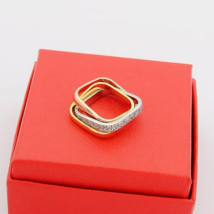 [Eterna Jewels]TRINITY 3.5MM CUSHION RING COLLECTION