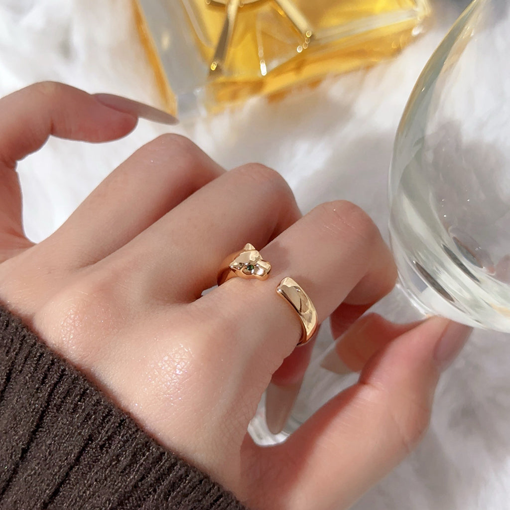 [Eterna Jewels]PANTHERE NO DIAMOND SMALL RING