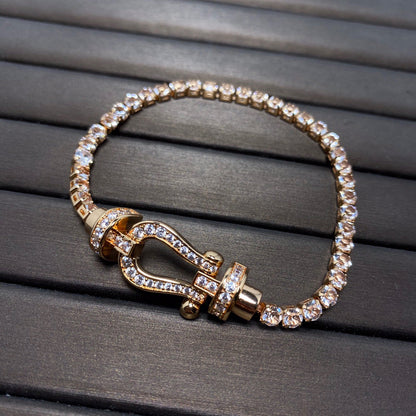 [Eterna Jewels]FORCE HUFEISEN DIAMANT TENNISARMAND