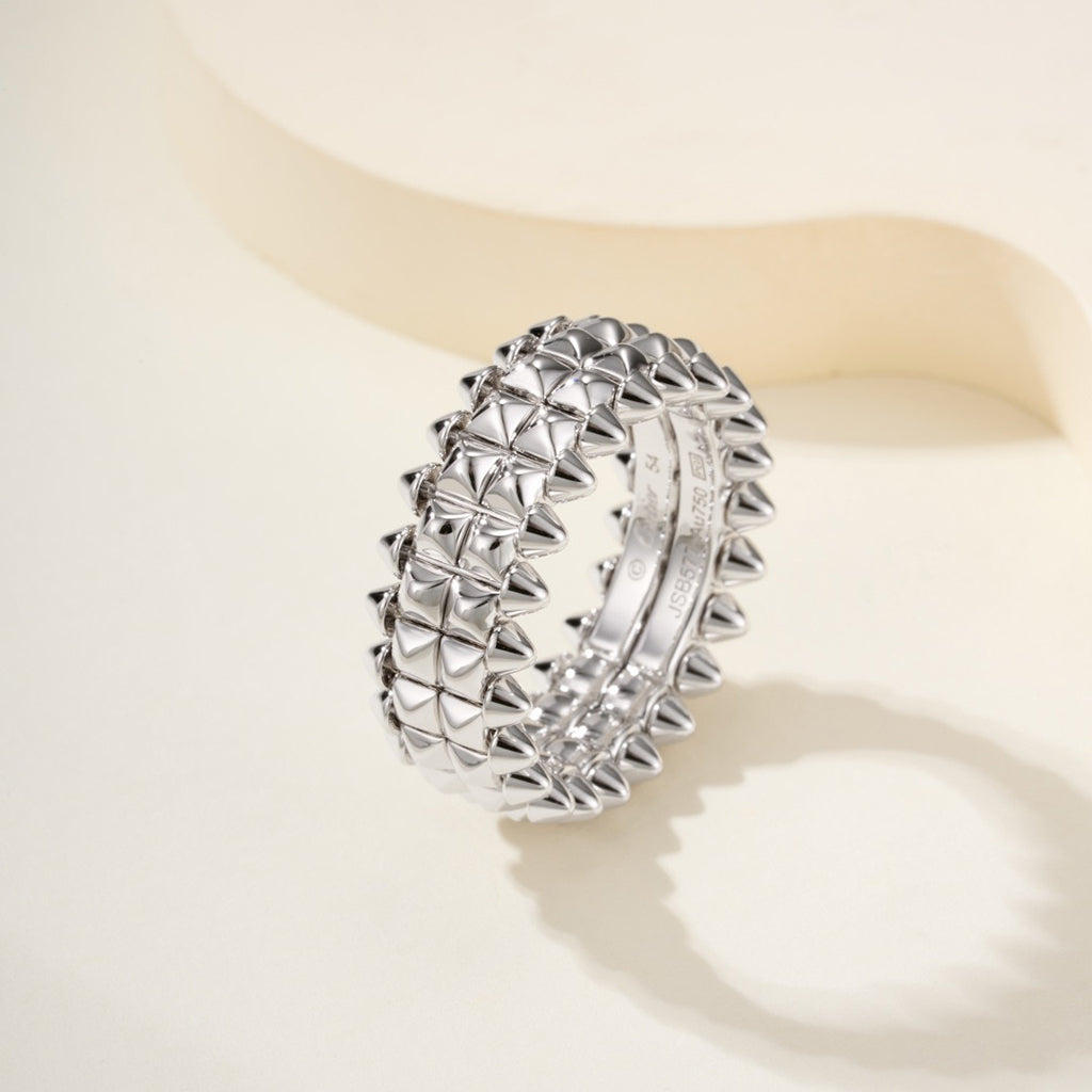 [Eterna Jewels]CLASH 9.2MM DOUBLE ROW RING
