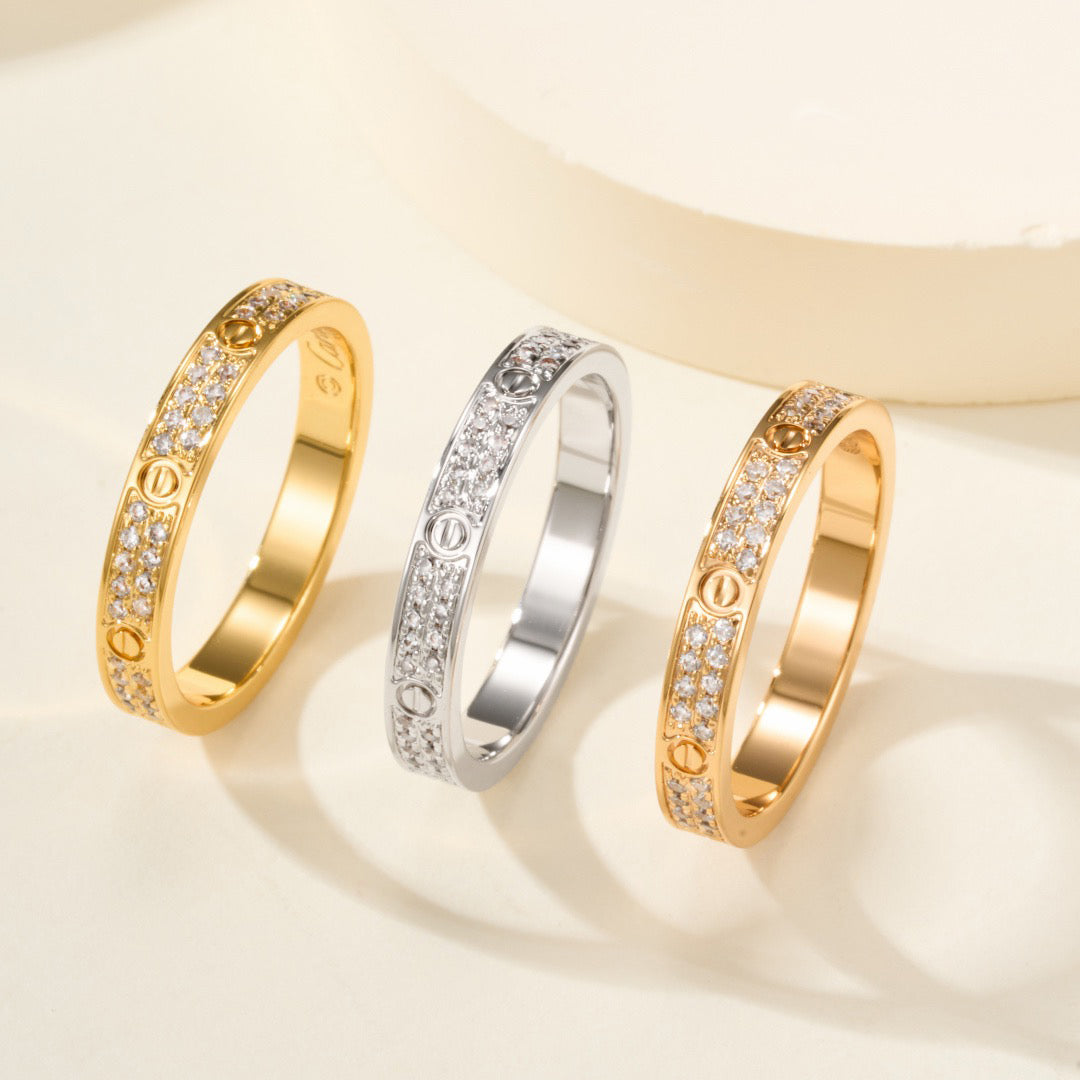 [Eterna Jewels]LOVE RING 2.65MM DIAMOND