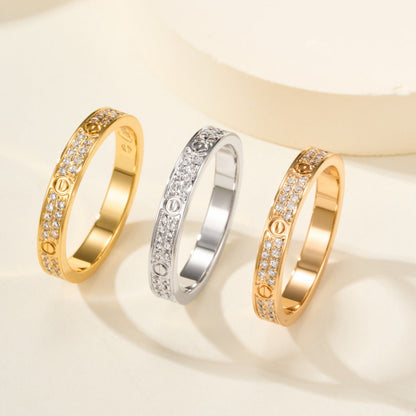 [Eterna Jewels]LOVE RING 2.65MM DIAMOND