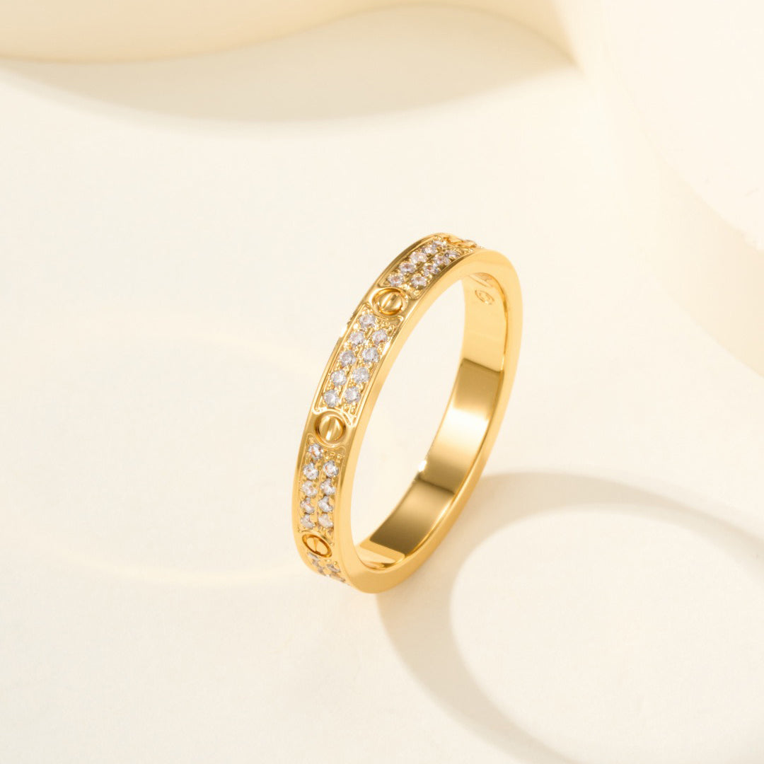 [Eterna Jewels]LOVE RING 2.65MM DIAMOND