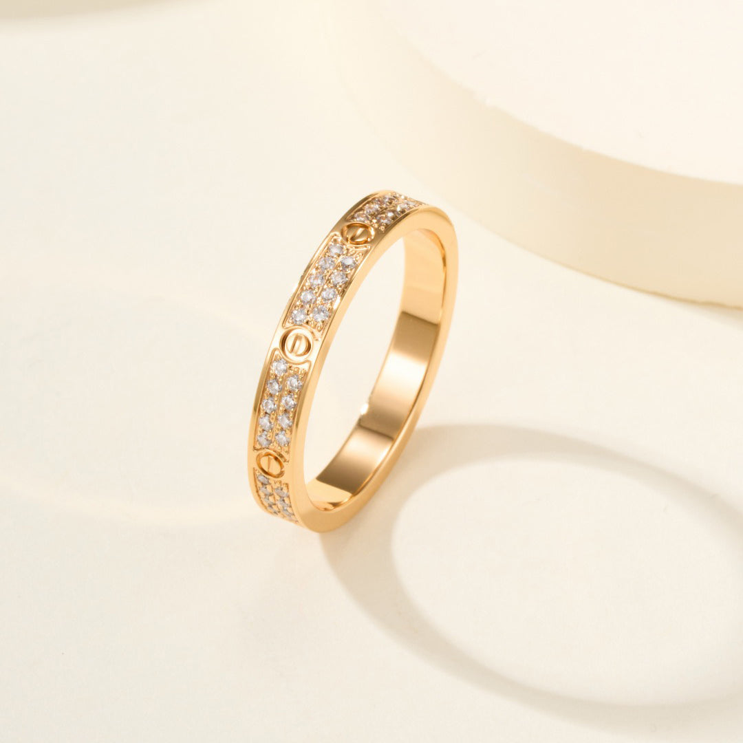 [Eterna Jewels]LOVE RING 2.65MM DIAMOND