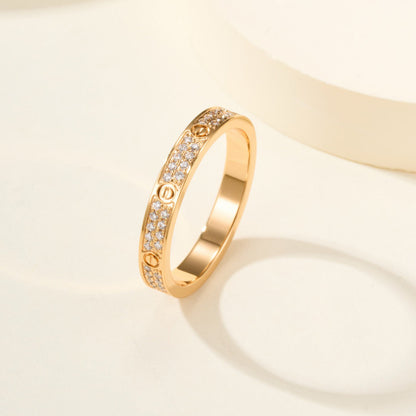 [Eterna Jewels]LOVE RING 2.65MM DIAMOND