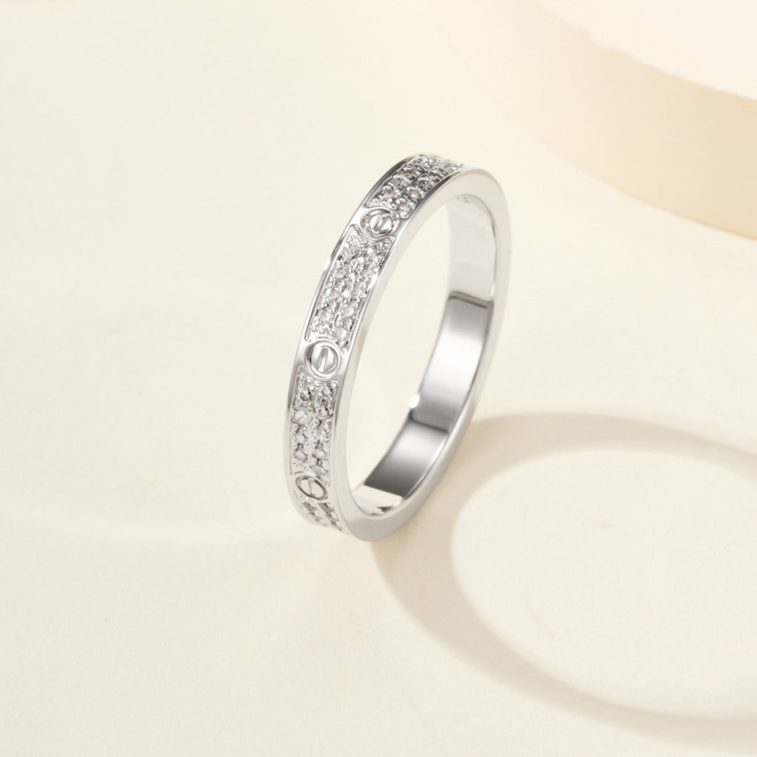 [Eterna Jewels]LOVE RING 2.65MM DIAMOND