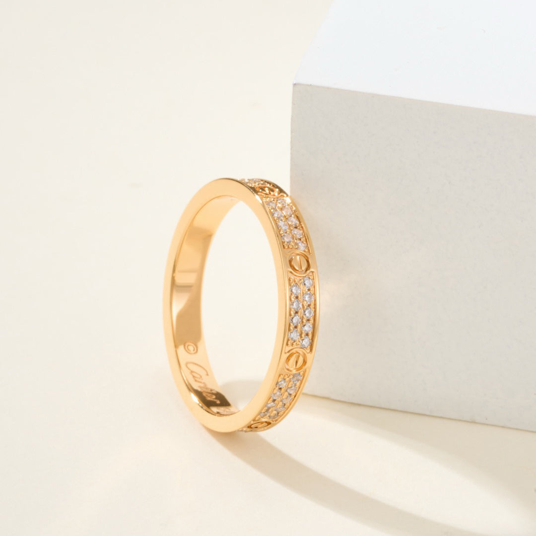 [Eterna Jewels]LOVE RING 2.65MM DIAMOND