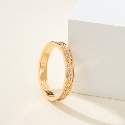 [Eterna Jewels]LOVE RING 2.65MM DIAMOND