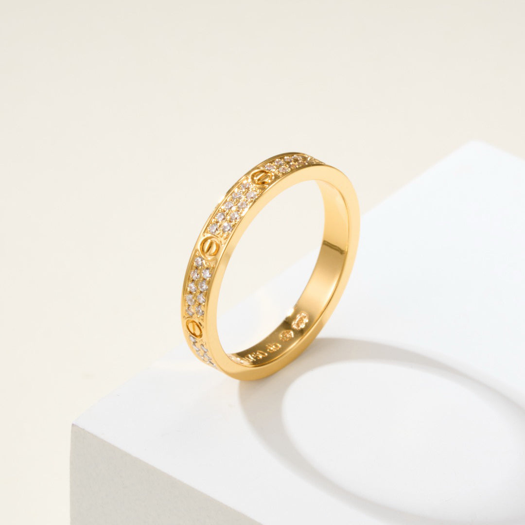 [Eterna Jewels]LOVE RING 2.65MM DIAMOND