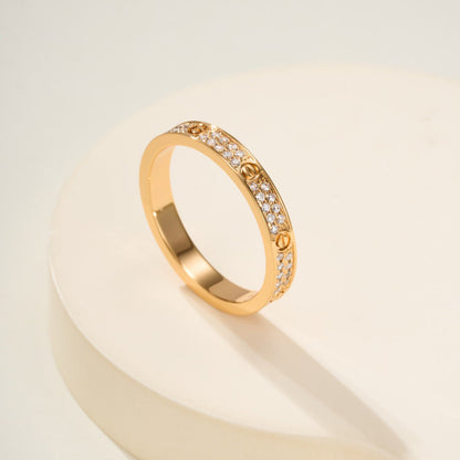 [Eterna Jewels]LOVE RING 2.65MM DIAMOND