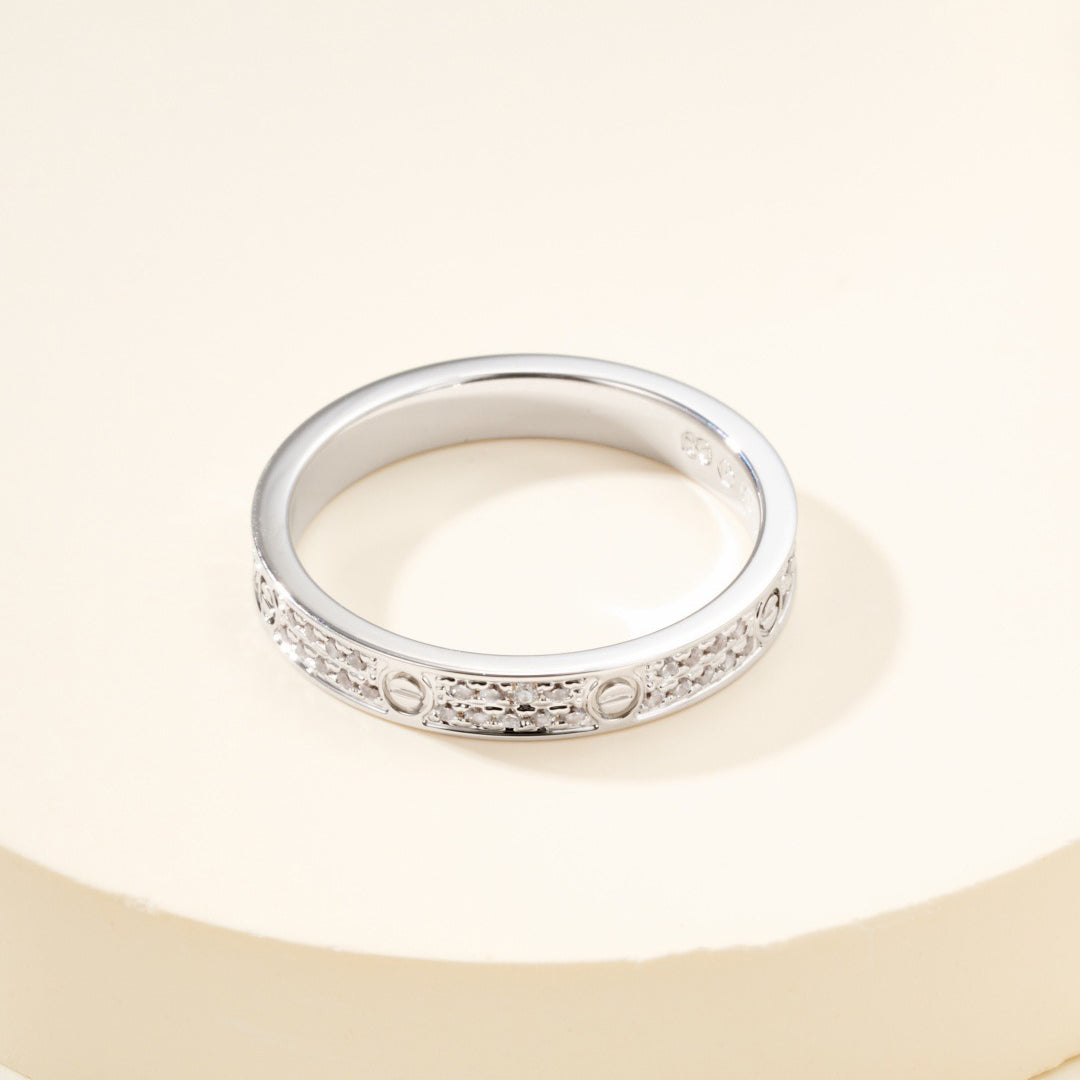 [Eterna Jewels]LOVE RING 2.65MM DIAMOND