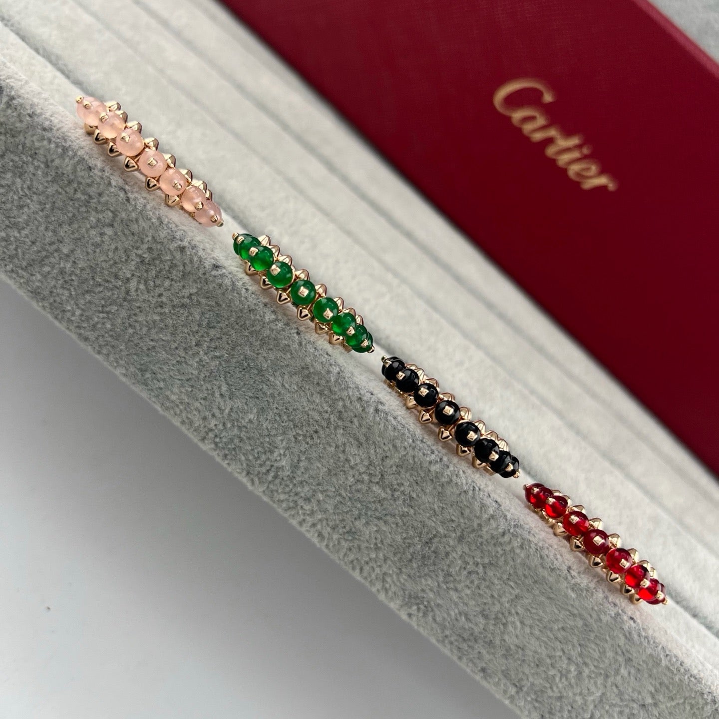 [Eterna Jewels]CLASH 7.9MM AGATE CHALCEDONY RING