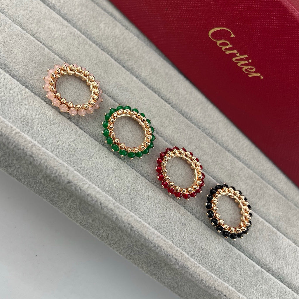 [Eterna Jewels]CLASH 7.9MM AGATE CHALCEDONY RING