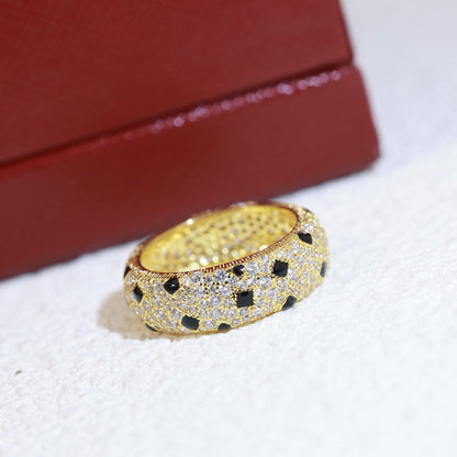 [Eterna Jewels]PANTHERE SPOTTED FULL DIAMOND RING