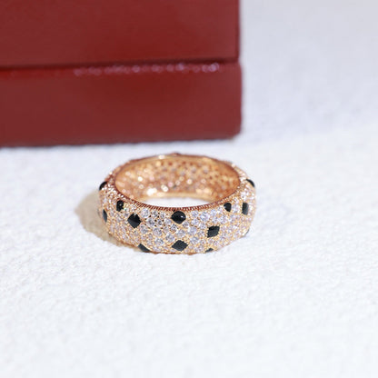 [Eterna Jewels]PANTHERE SPOTTED FULL DIAMOND RING