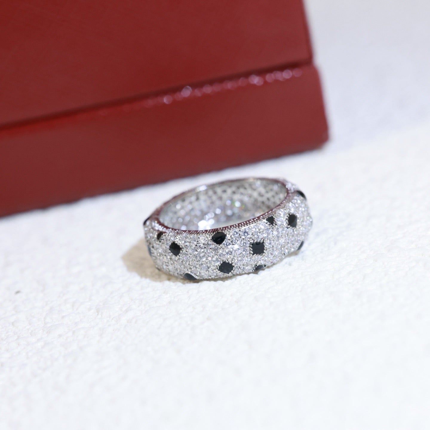 [Eterna Jewels]PANTHERE SPOTTED FULL DIAMOND RING