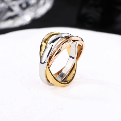 [Eterna Jewels]TRINITY 3.2MM RING COLLECTION