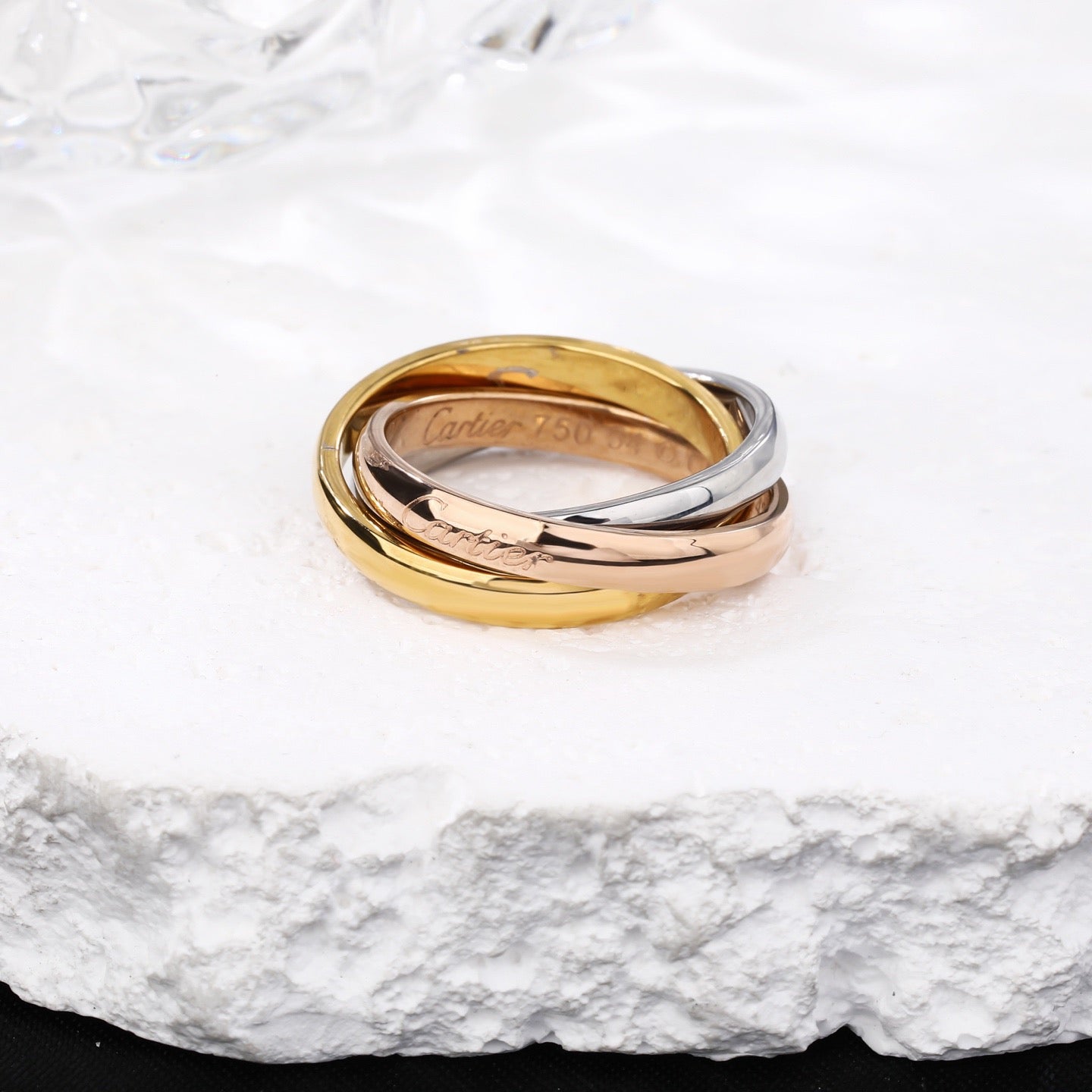 [Eterna Jewels]TRINITY 3.2MM RING COLLECTION