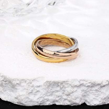 [Eterna Jewels]TRINITY 3.2MM RING COLLECTION