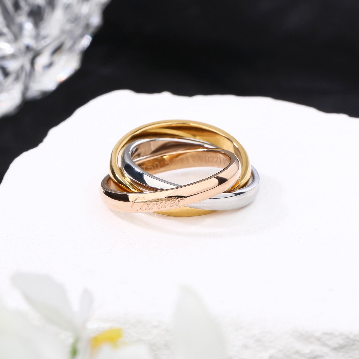 [Eterna Jewels]TRINITY 3.2MM RING COLLECTION