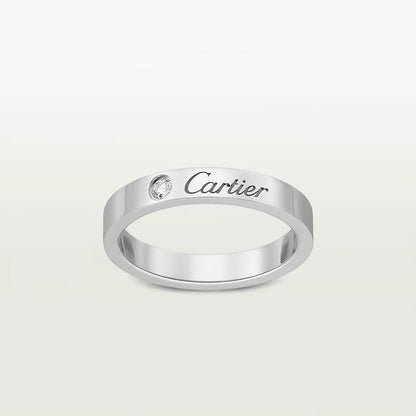 [Eterna Jewels]LOVE RING 4MM 1 DIAMOND