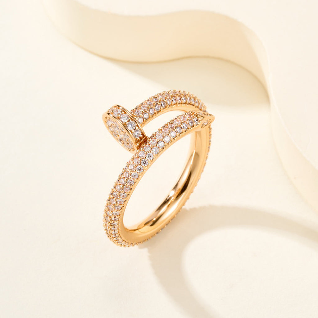 [Eterna Jewels]JUSTE RING 2.6MM FULL DIAMOND